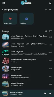 Beatzz android App screenshot 2